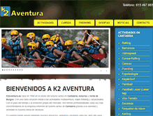 Tablet Screenshot of k2aventura.es